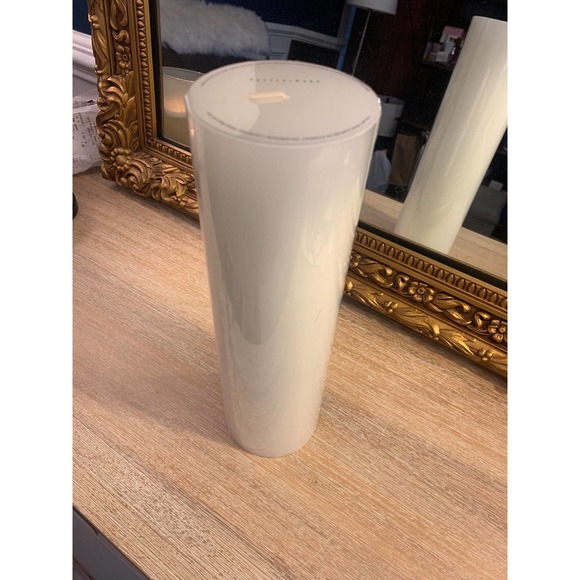 New! Pottery Barn 3”x10” unscented wax pillar candle in ivory - Picture 3 of 6